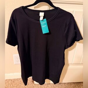 H&M Women's Black T-Shirt